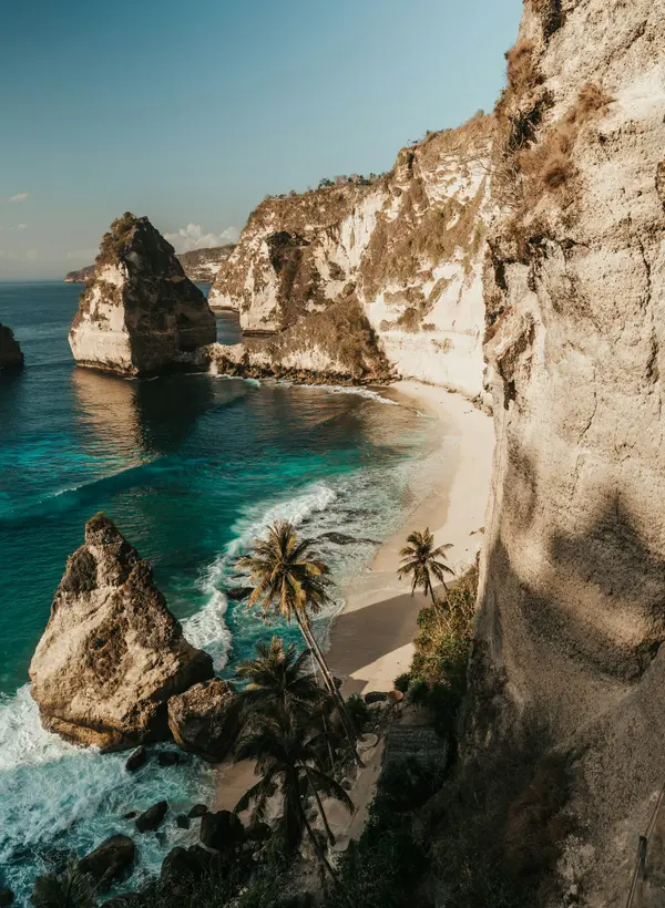 Diamond Beach on Nusa Penida, Bali